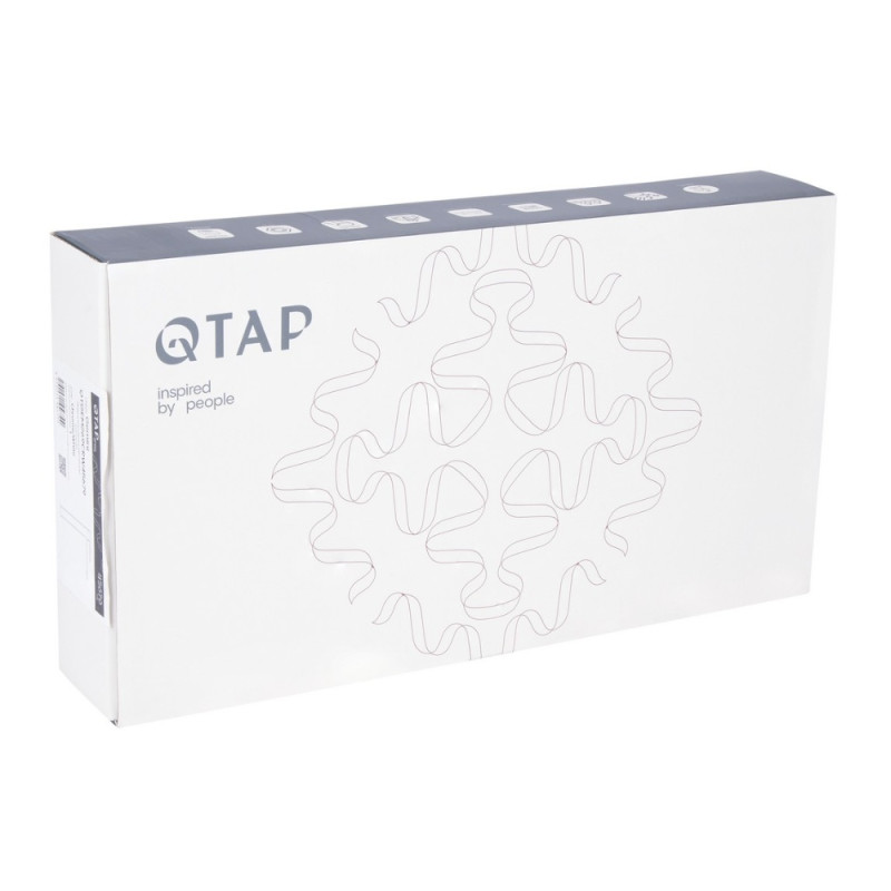 Смеситель для раковины Qtap Gemini высокий QTGEM269CRW45679 Chrome/White