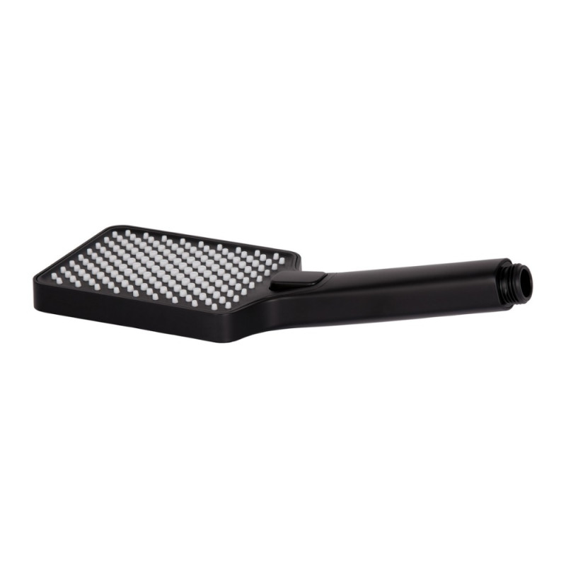 Лійка для ручного душу Qtap Rucni 140x95 мм прямокутна QTRUC125BLM45959 Black Matt