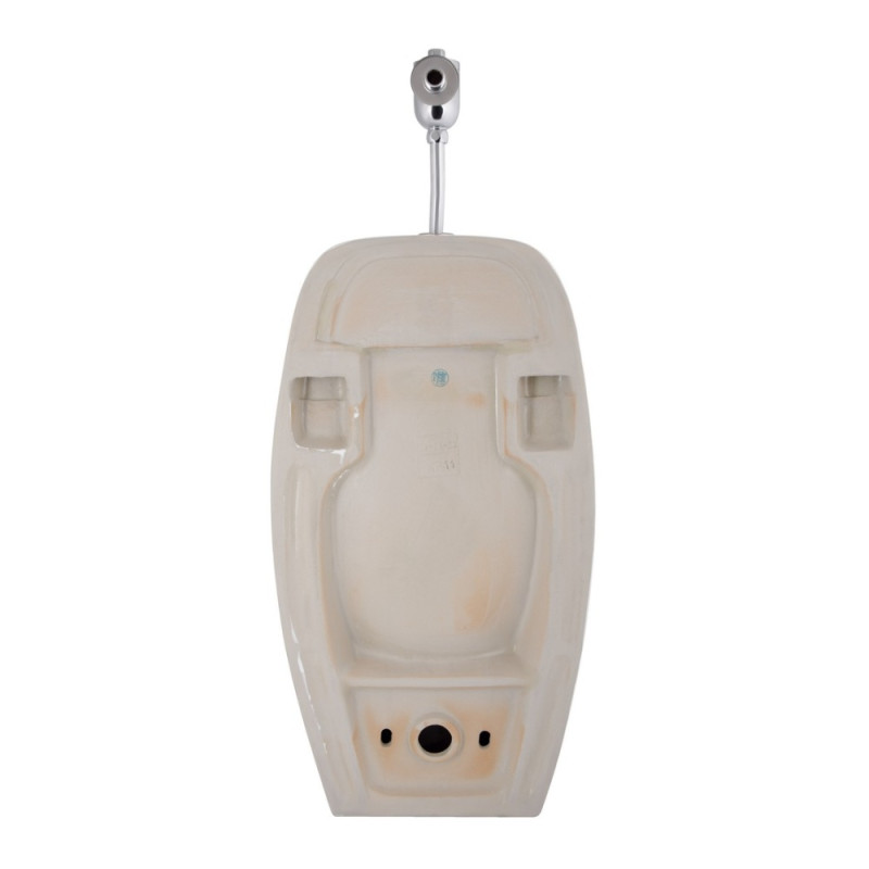 Писсуар подвесной Qtap Crow с краном-дозатором 390х330х660 White QT0588112HW