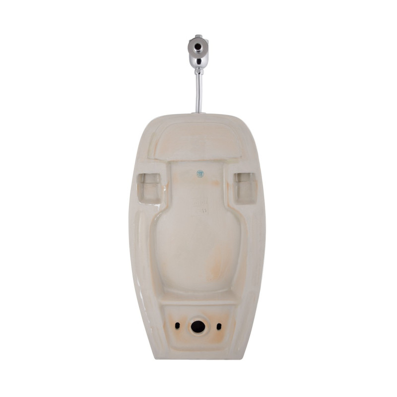 Писсуар подвесной Qtap Crow с краном-дозатором 390х330х660 White QT0588112HW