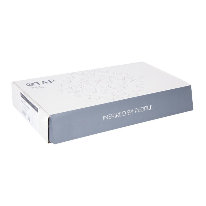 Смеситель для раковины Qtap Gemini высокий QTGEM269CRW45679 Chrome/White