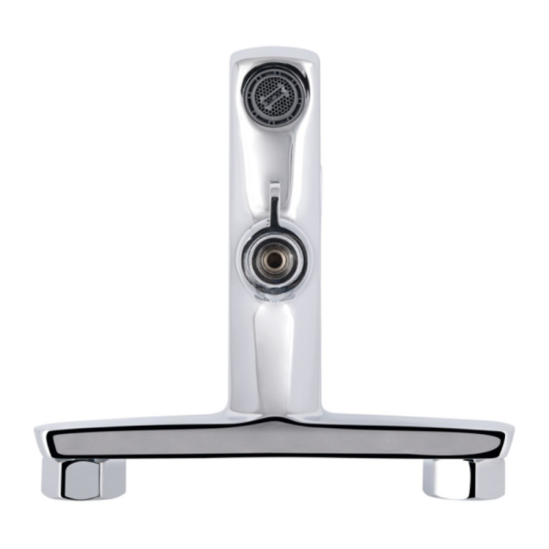 Змішувач для ванни Qtap Tern (c душевым гарнитуром) QTTER259CRM47586 Chrome