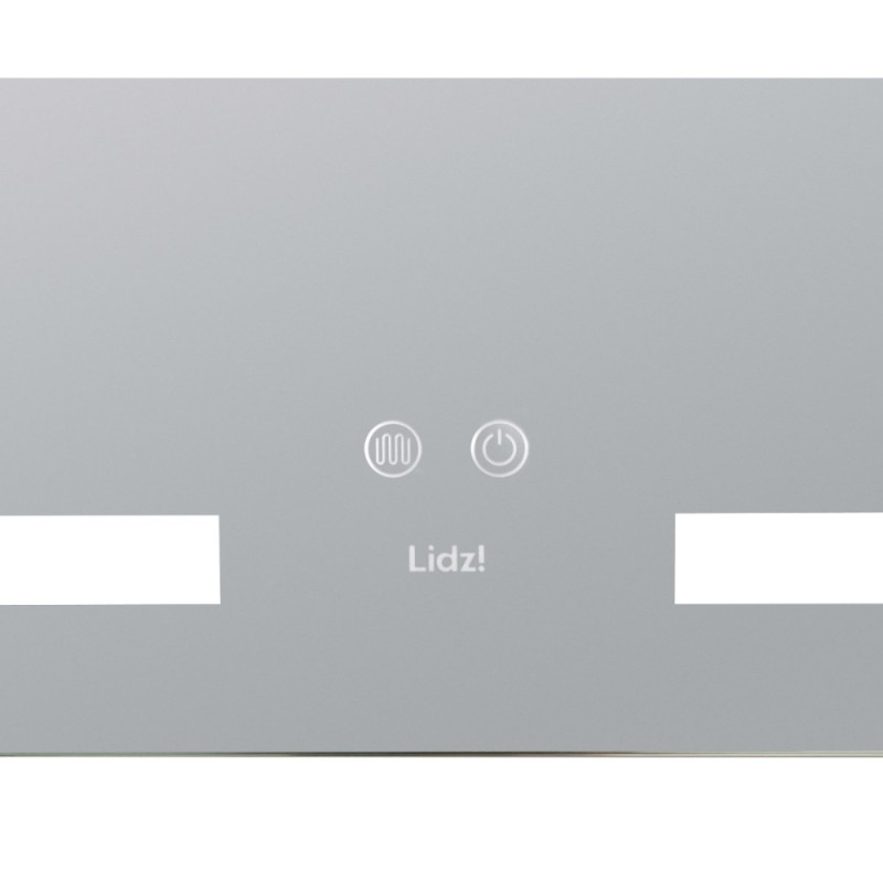 Дзеркало Lidz Kubis (KU2) 500х800 з LED-підсвічуванням Touch, з антизапотіванням, з димером, рег. яскравості LD78LF936508048448
