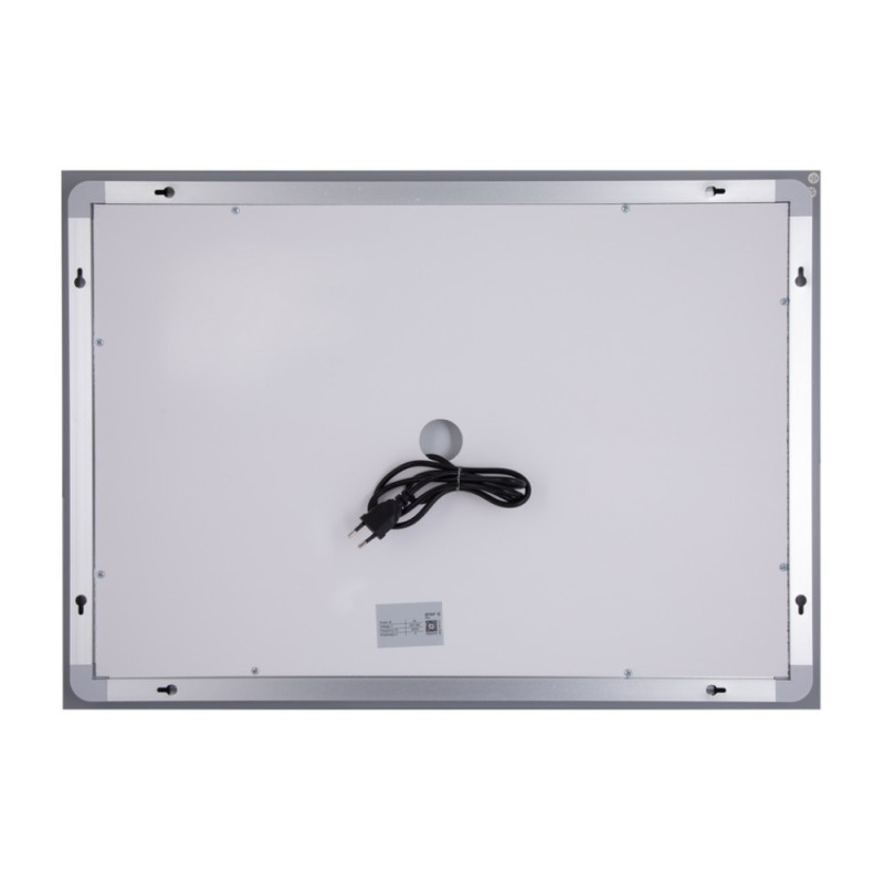Дзеркало Qtap Cardinal (CA1) 700х500 з LED-підсвічуванням Touch, з антизапотіванням, з димером, рег. темп. кольору (3000-6500K) QT0478C5070