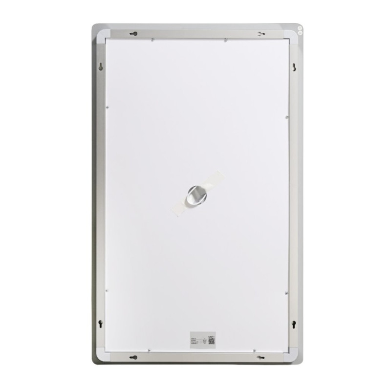 Дзеркало Lidz Kubis (KU2) 500х800 з LED-підсвічуванням Touch, з антизапотіванням, з димером, рег. яскравості LD78LF936508048448