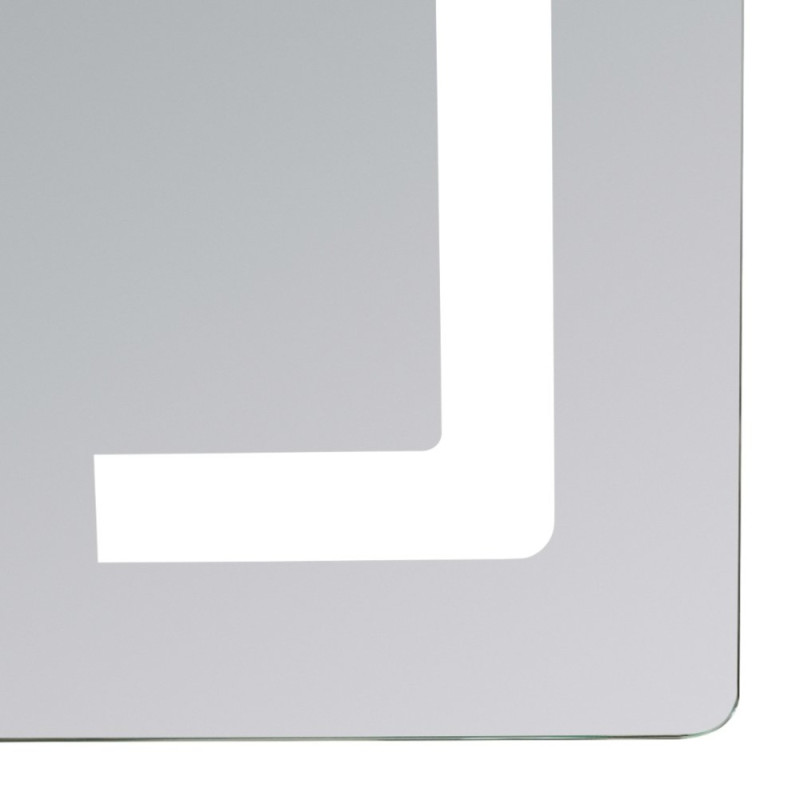 Дзеркало Lidz Kubis (KU2) 600х800 з LED-підсвічуванням Touch, з антизапотіванням, з димером, рег. яскравості LD78LF937608048449