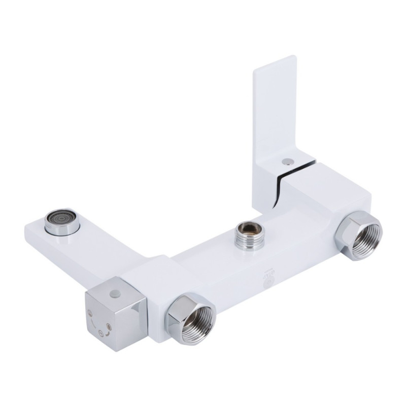 Душова система універсальна Qtap Gemini на три споживача (з виливом) QTGEM111CRW45687 Chrome/White