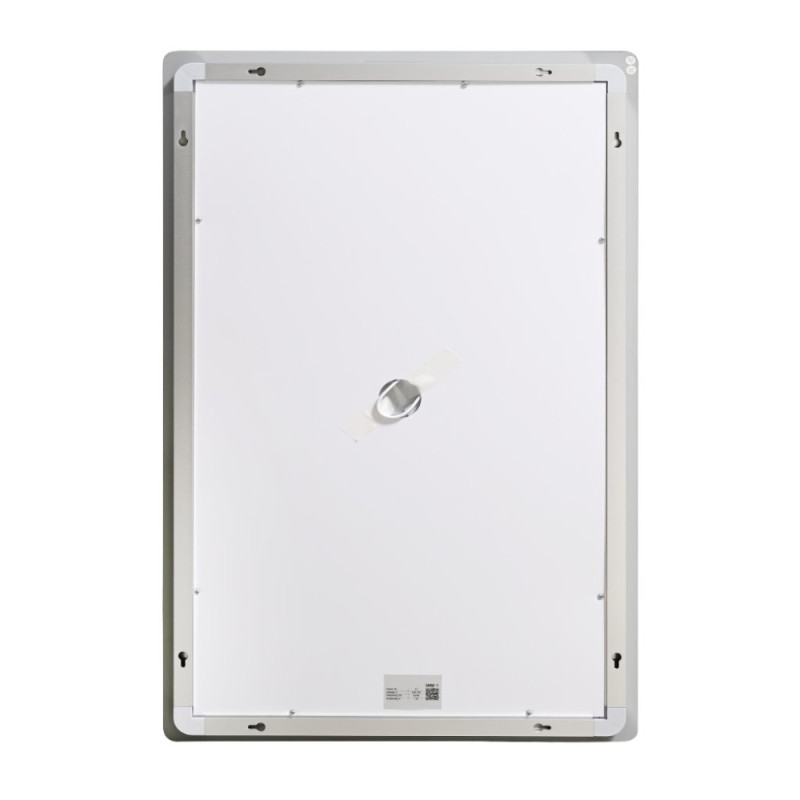 Дзеркало Lidz Kubis (KU2) 600х800 з LED-підсвічуванням Touch, з антизапотіванням, з димером, рег. яскравості LD78LF937608048449