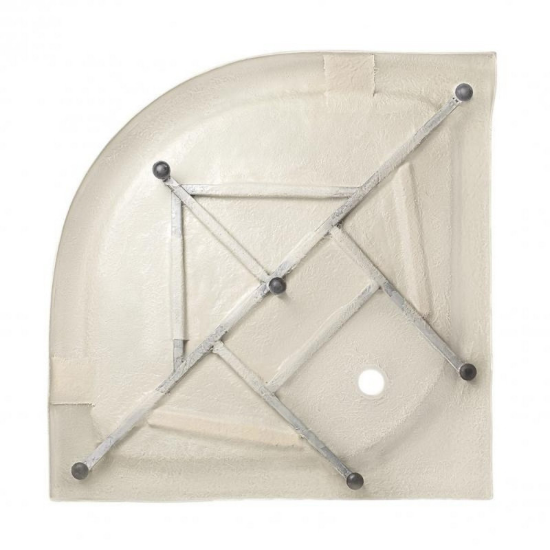 Душова кабіна Lidz Latwa SC90x90.SAT.LOW.GR, скло тон. 4 мм + Lidz Душовий піддон KAPIELKA ST90x90x14