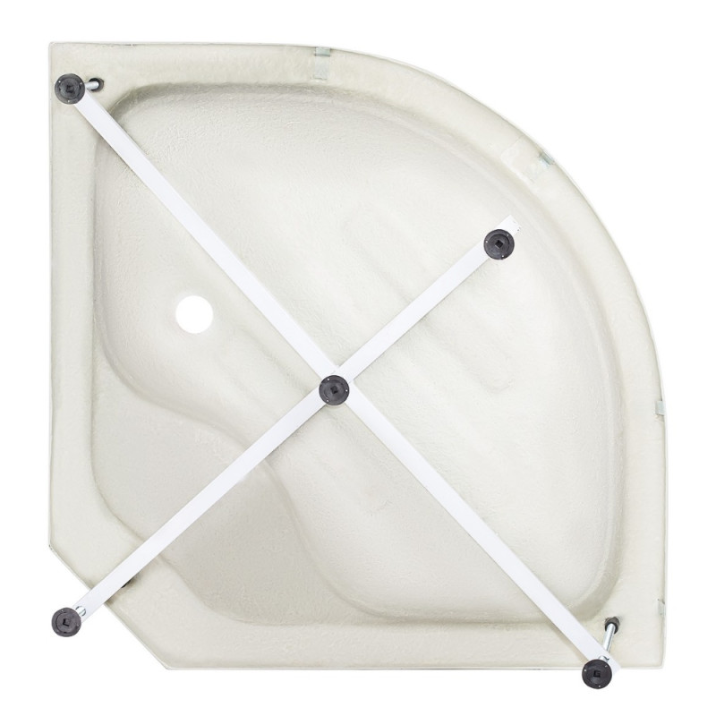 Гідромасажний бокс Lidz Tani SBM90x90.SAT.HIGH.FR, скло Frost 4 мм