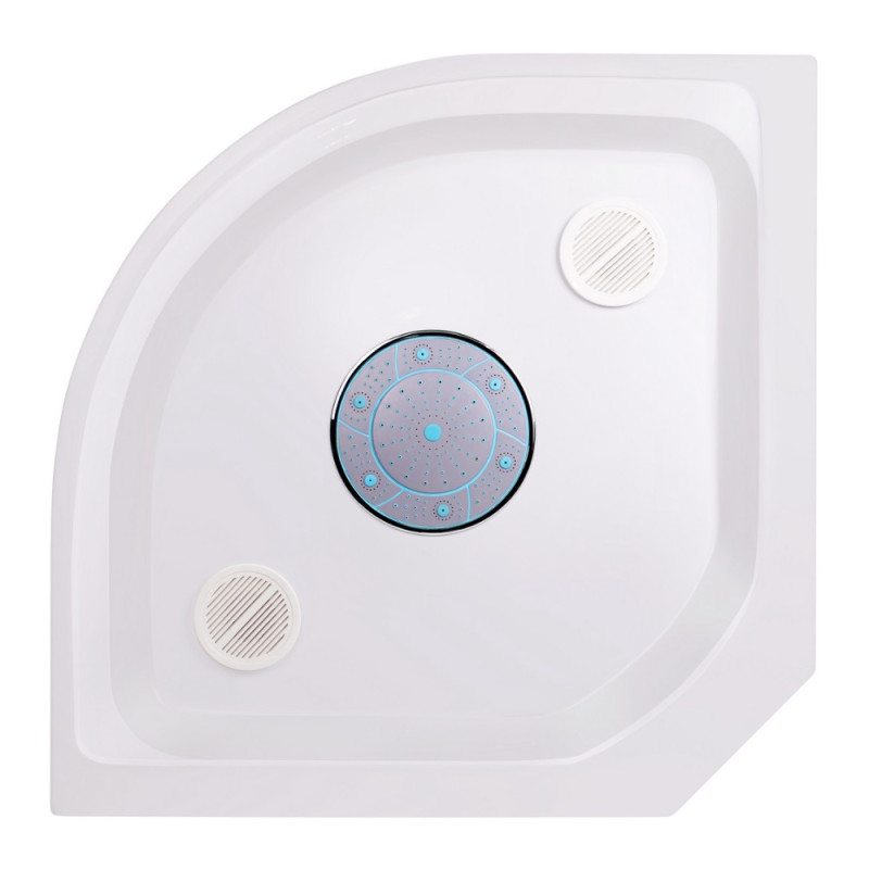 Гідромасажний бокс Lidz Tani SBM90x90.SAT.LOW.FR, скло Frost 4 мм