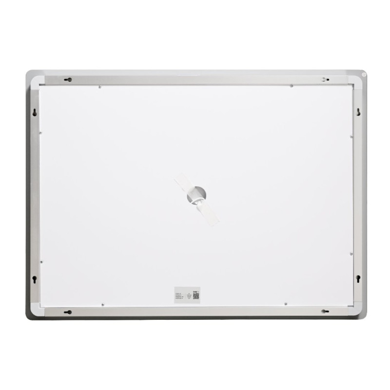 Дзеркало Lidz Kubis (KU2) 900х700 з LED-підсвічуванням Touch, з антизапотіванням, з димером, рег. яскравості LD78LF90448452