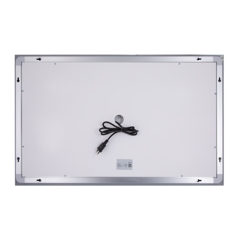 Дзеркало Qtap Cardinal (CA1) 800х500 з LED-підсвічуванням Touch, з антизапотіванням, з димером, рег. темп. кольору (3000-6500K) Reverse QT0478C5080