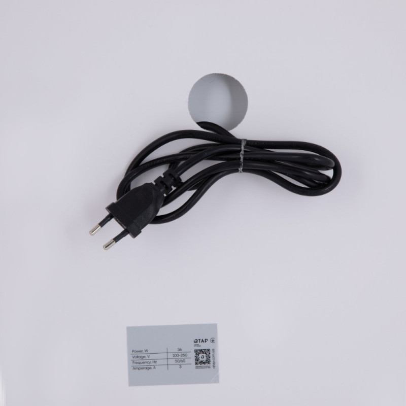 Дзеркало Qtap Cardinal (CA1) 800х600 з LED-підсвічуванням Touch, з антизапотіванням, з димером, рег. темп. кольору (3000-6500K) Reverse QT0478C8060