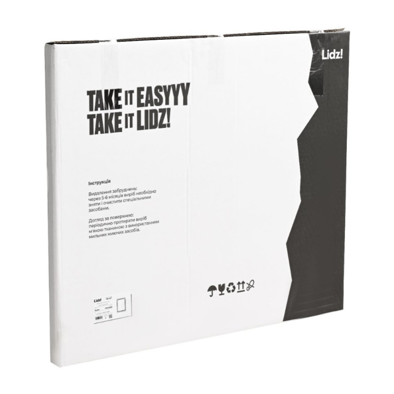 Дзеркало Lidz Kubis 700х800 з LED-підсвічуванням Touch, з антизапотіванням, з димером, рег. яскравості LD78LF9047080