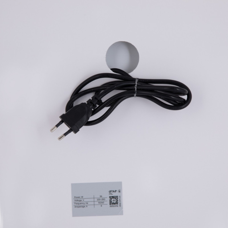 Дзеркало Qtap Cardinal (CA1) 700х500 з LED-підсвічуванням Touch, з антизапотіванням, з димером, рег. темп. кольору (3000-6500K) QT0478C5070