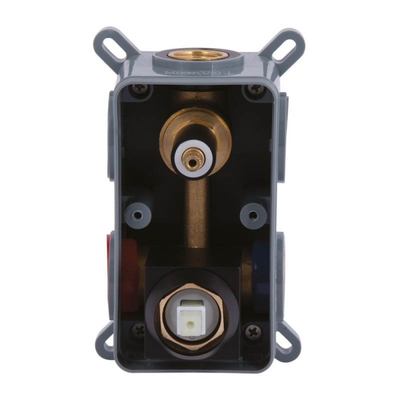 Душова система для душу Qtap Gemini прихованого монтажу на два споживача QTGEM113BLM45697 Black Matt