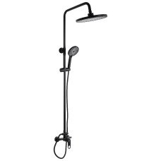 Душевая система для душа Qtap Jay QTJAY110BLM45550 Black Matt