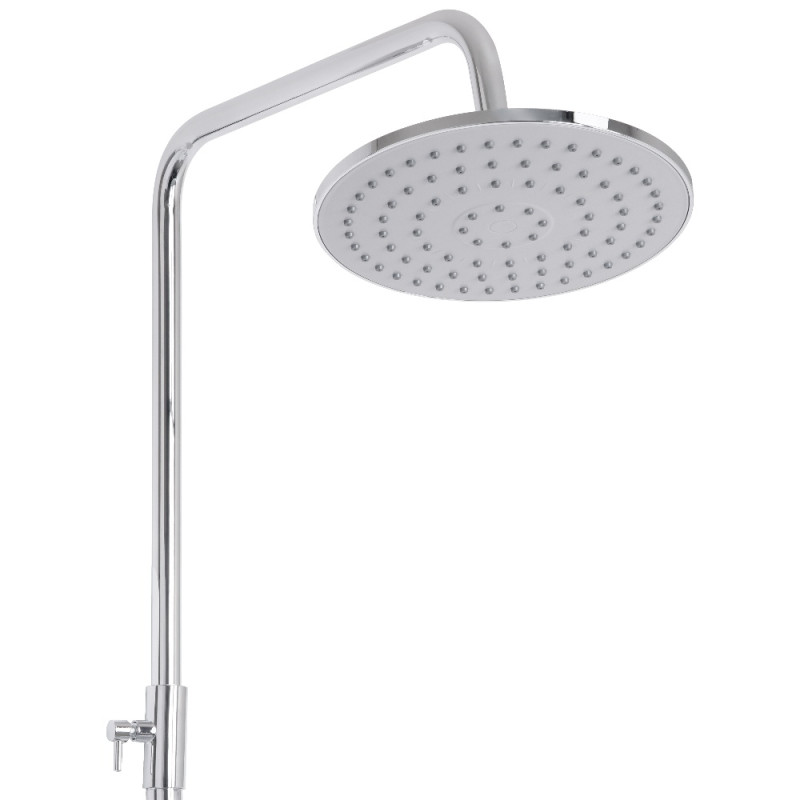 Душова система універсальна Lidz Latwa 1031 на три споживача (з виливом)  (k35) Chrome LDLAT1031CRM48993