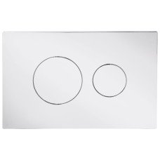 Клавиша смыва Qtap Standard 152x236x28 мм, Chrome, круглая QTSTD164CRM49469