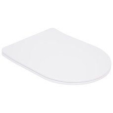 Сидіння для унітаза  (Robin 520,660, Scorpio 520,660) 460x362x50 мм, White, з мікроліфтом, Slim Duroplast, Quick Release QTSC179W47351 Qtap