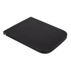Qtap Сиденье для унитаза (Gemini) 435x357x37 мм, Matt Black, с микролифтом, Slim Duroplast, Quick Release QT99HY2312MB