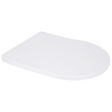 Qtap Сиденье для унитаза Grand с микролифтом Slim Duroplast, Quick Release White