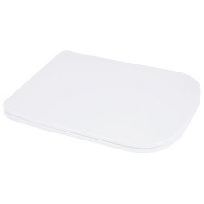 Сидіння для унітаза підлогового (Aries) 445×360×30 мм, White, з мікроліфтом? Slim Duroplast, Quick Release QT03228302W3 Qtap