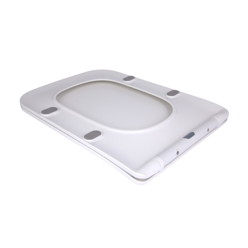 Сидіння для унітаза підлогового (Aries) 445×360×30 мм, White, з мікроліфтом? Slim Duroplast, Quick Release QT03228302W3 Qtap