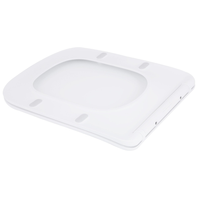 Qtap Сиденье для унитаза напольного (Stenava) 435×345×30 мм, White, с микролифтом, Slim Duroplast, Quick Release QT99SC8303W