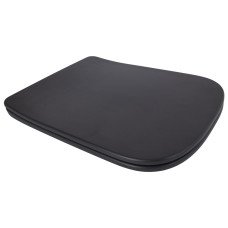 Сидіння для унітаза (Tern 490) 435x344x50 мм, Matt Black, з мікроліфтом, Slim Duroplast, Quick Release QTSC179MB47354 Qtap