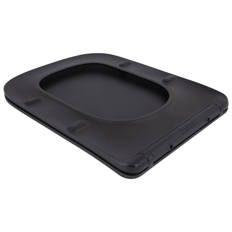 Сидіння для унітаза (Tern 490) 435x344x50 мм, Matt Black, з мікроліфтом, Slim Duroplast, Quick Release QTSC179MB47354 Qtap
