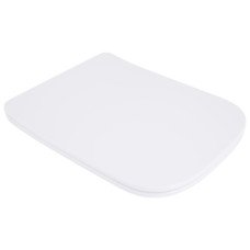 Сидіння для унітаза (Tern 490,520,610) 435x344x50 мм, White, з мікроліфтом, Slim Duroplast, Quick Release QTSC179W47353 Qtap