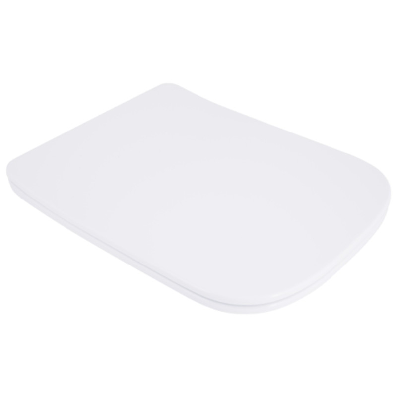 Сидіння для унітаза (Tern 490,520,610) 435x344x50 мм, White, з мікроліфтом, Slim Duroplast, Quick Release QTSC179W47353 Qtap