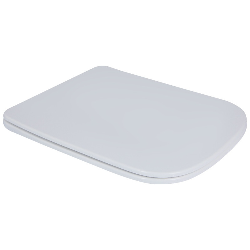 Сидіння для унітаза Qtap (Crow 490) з мікроліфтом Slim QT99SC6108W
