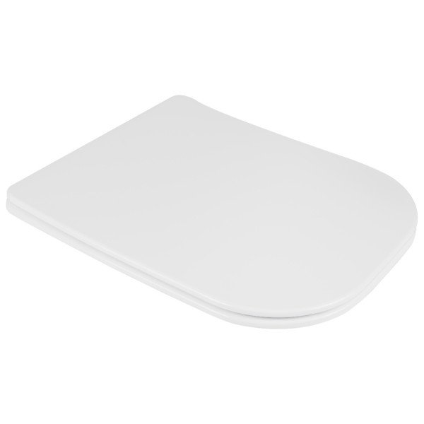 Сиденье для унитаза Qtap Nando с микролифтом Slim QT12991222AW