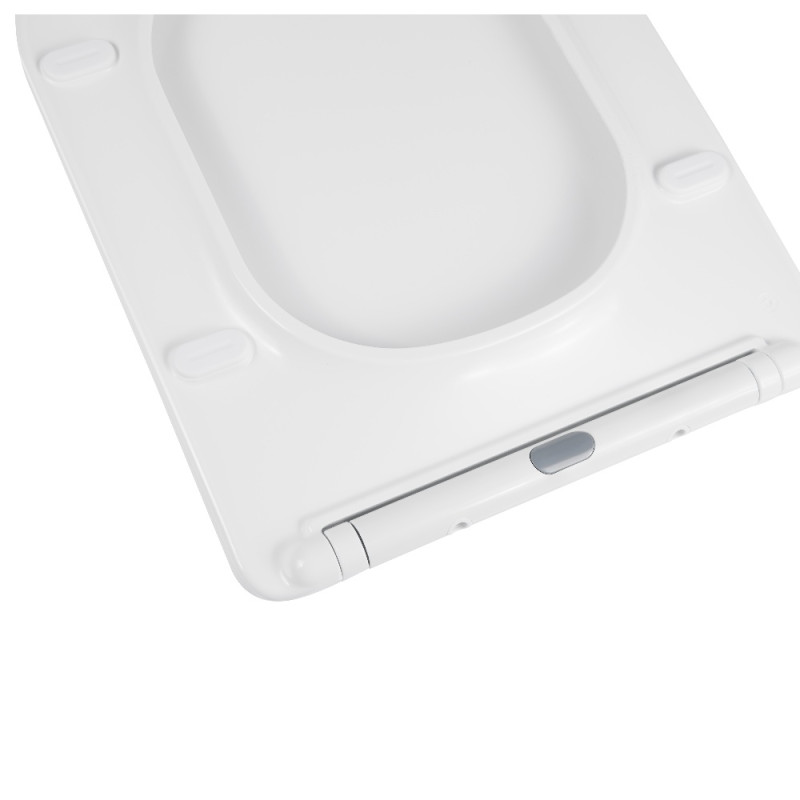Сидіння для унітаза Qtap Nando з мікроліфтом Slim QT12991222AW