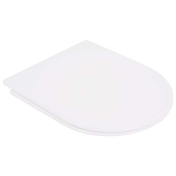 Сиденье для унитаза Qtap Presto с микролифтом Slim QT26991217AW