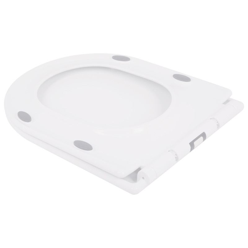 Сиденье для унитаза Qtap Presto с микролифтом Slim QT26991217AW
