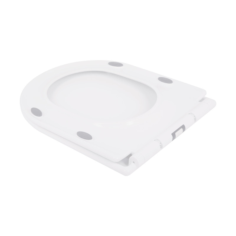 Сиденье для унитаза Qtap Presto с микролифтом Slim QT26991217AW