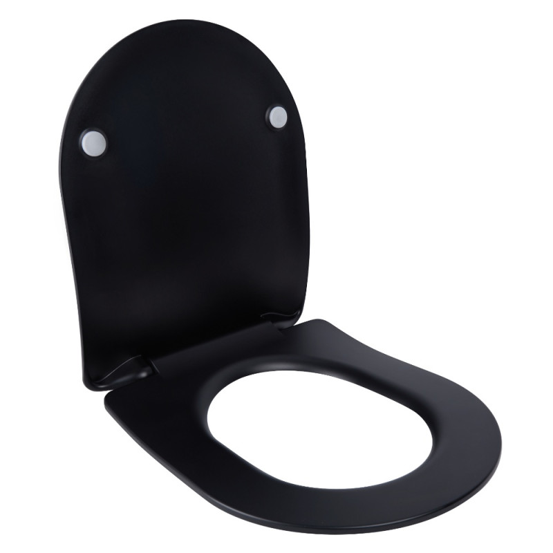 Сидіння для унітаза Qtap (Robin, Scorpio) з мікроліфтом Slim QT99U184UF450MB