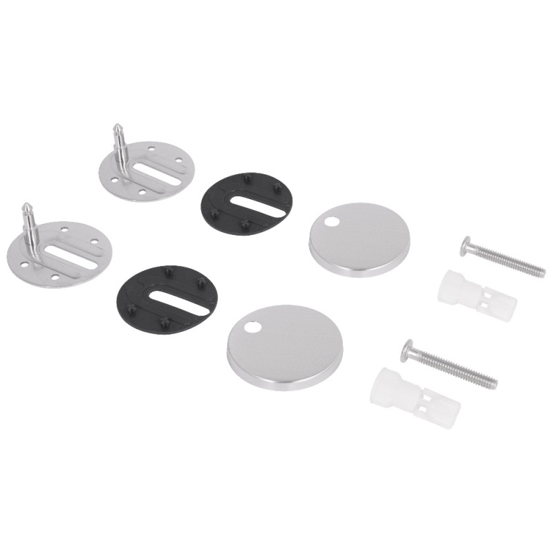 Сидіння для унітазу Qtap (Taurus 490) 422x360x30 мм, White, з мікроліфтом, Slim Duroplast, Quick Release QTSC179W49383