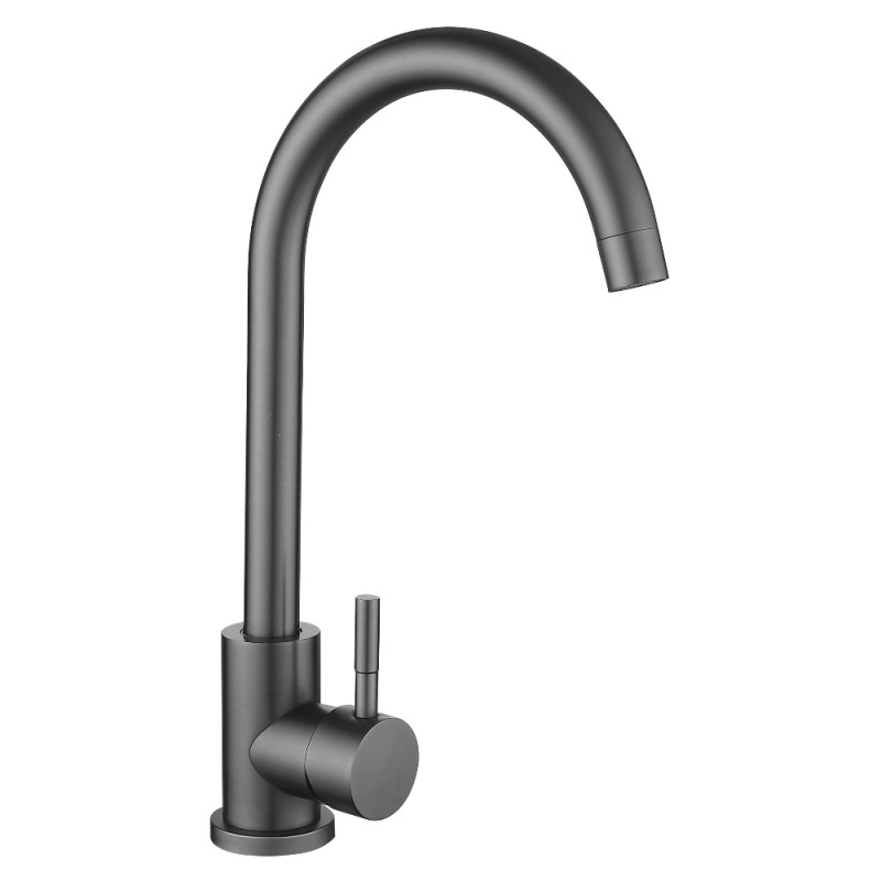 Смеситель для кухни Lidz Aria 015F (k35)  LDARI015FGRP49559 Graphite