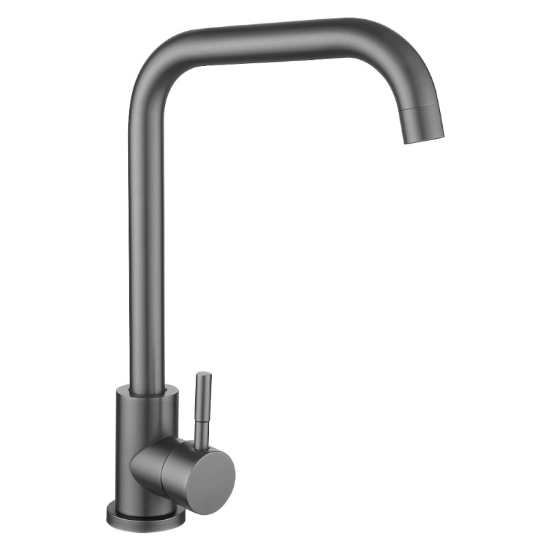 Смеситель для кухни Lidz Aria 015F1 (k35)  LDARI015F1GRP49558 Graphite