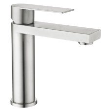 Смеситель для раковины низкий Lidz Nexus 001F (k35)  LDNEX001FNKS49184 Nickel