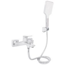 Смеситель для ванны Qtap Arvin с душевым гарнитуром QTARV259CRM48640 Chrome