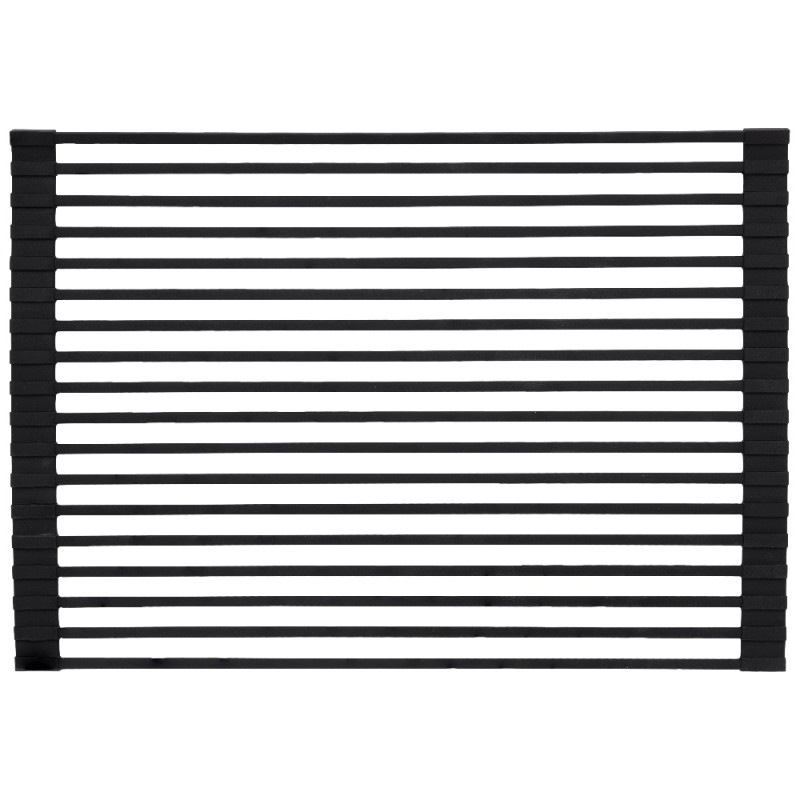 Сушарка на кухонну мийку Lidz Acsis LA06 Black, квадратна основа, для посуду 430х300 мм LDACSLA06BLM49764