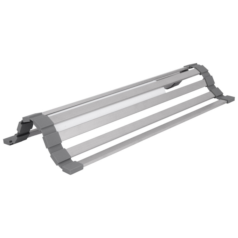 Сушарка на кухонну мийку Lidz Acsis LA11 Gray, плоска основа, для посуду 430х218 мм LDACSLA11GRA49765