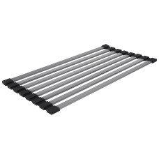 Сушарка на кухонну мийку Lidz Acsis LA12 Black, плоска основа, для посуду 430х218 мм LDACSLA12BLM49766