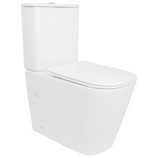 Унитаз напольный Qtap Stork Ultra Quiet 630×350×805 мм с сиденьем Soft-close, White QTSTO27W49260